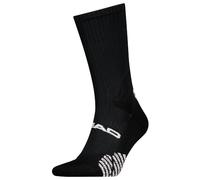 HEAD Padel Calzini Crew, Nero, 39-42 Unisex-Adulto