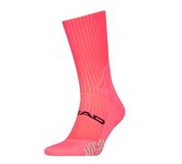HEAD Padel Calzini Crew, Rosso Corallo (Fiery Coral), 39-42 Unisex-Adulto