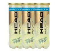 Head Padel Pro S + 3 Palline Canister Tripack Vari