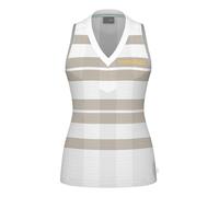 HEAD Performance Canottiera Donna-Bianco,Beige in bianco, Taglia: L
