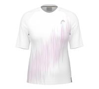 HEAD Performance Maglietta Donna-Bianco,Berry in bianco, Taglia: XL