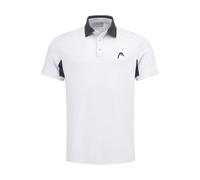 HEAD Polo Slice Uomo, Bianco, 2XL