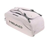 Borsa per racchette Head Pro X Duffle Bag L - white/green - Bianco