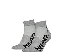 Head QUARTER, Calzini, Unisex - Adulto, Grigio (Grey), 35-38