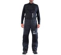 Head Race Squadra Pantaloni Sci Uomo Snowboard Latz-Schneehose Ski-Latzhose Nero