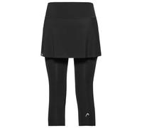 Gonna da tennis da donna Head Club 3/4 Tights Skort - Nero S
