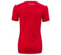 HEAD Club Maglietta Donna in rosso, Taglia: XS
