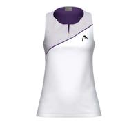 Top da tennis da donna Head Spirit Tank - white/purple - Bianco (XL)