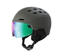 Head Radar 5K, casco da sci con visiera, verde 60-63cm Moss