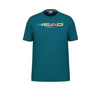 HEAD Rainbow T-Shirt Junior, Foglia di t, 164 Unisex-Bambini e Ragazzi