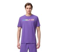 HEAD Rainbow - Maglietta da Uomo, Colore: Viola