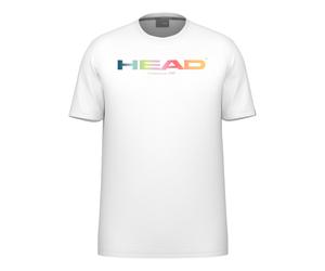 HEAD Rainbow Maglietta Uomini - Bianco, Taglia: M