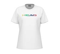 Head Rainbow T-shirt Donna XS Bianco
