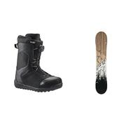 HEAD Rev Boa Coiler,Scarponi da snowboard Unisex Adulto, Nero, 255 incl. Head Rush Snowboard, 150
