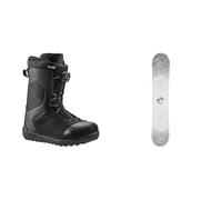 HEAD Rev Boa Coiler,Scarponi da snowboard Unisex Adulto, Nero, 270 incl. Head Rush Snowboard, 143