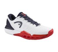 Scarpe HEAD Revolt Pro 5.0 Bianco/Blu Navy/Rosso Uomo - TERRA BATTUTA