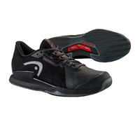 HEAD Scarpa da Tennis Sprint PRO 3.5 Clay Uomo, Nero/Rosso