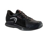 HEAD Scarpa da Tennis Sprint PRO 3.5 Uomo, Nero/Rosso