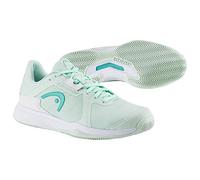 HEAD Scarpa da Tennis Sprint Team 3.5 Clay da Donna, Aqua/Bianco