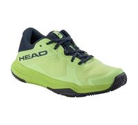 HEAD Youth Motion Padel Junior - Scarpe da Paddle Unisex, Colore: Lime/Navy, EU 38
