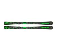 HEAD Sci SUPERSHAPE E-MAGNUM SW + PRD 12 GW - 163 - BLACK-NEON GREEN-MATT BLACK-FLASH GREEN