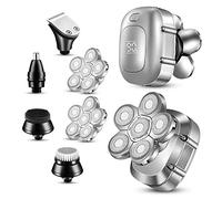 Head Shaver for Bald Men Electric Shavers Upgrade Rotary Shaver Best Close Shaver for Man Rechargeable Bald Mens Razor Multifunctional Electric Razors Wet & Dry Shaved Bald Shaver