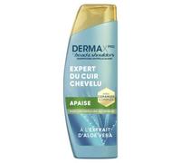 Head & Shoulder DermaXPro lenisce shampoo antiforfora, 250 ml, estratto di aloe vera, complesso di ceramiche, lenisce la pelle screpolata secca pruriginosa, aiuta a rafforzare la barriera taglianea
