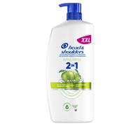 Head & Shoulders Apple Fresh 2 in 1 Shampoo anti-forfora, dispenser da 800 ml, protezione fino al 100% contro la forfora, clinicamente testato, ogni tipo di capelli e cuoio capelluto. Uso quotidiano