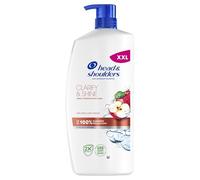 Head & Shoulders Clarify & Shine Shampoo antiforfora, 800 ml, dispenser di pompa, shampoo chiarificante, fino a 100 processi, clinicamente testato, pulisce delicatamente cuoio capelluto e capelli con