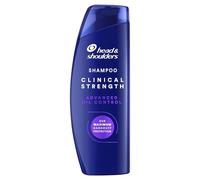 Head & Shoulders Clinical Strength Shampoo Antiforfora Sebo-Regolatore Advanced Oil Control al Solfuro di Selenio. Combatte la Forfora Ostinata e l'Eccesso di Sebo, con Agrumi Rinfrescanti, 400ml