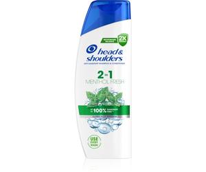 Head & Shoulders Menthol Fresh 2in1 shampoo e balsamo 2 in 1 contro la forfora 330 ml