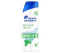 Shampoo antiforfora fresco a forma di testa e spalle, protezione fino al 100% dalle forfora2*1000 ml--Shampoo antiforfora fresco al mentolo H&S con dispenser2*1000 ml
