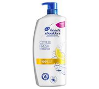 Head & Shoulders Shampoo Antiforfora Citrus Fresh, 1000ml, Confezione Grande, per Capelli Grassi, Testato Dermatologicamente, Fino a 72 Ore Protezione