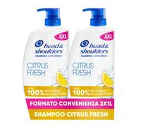Head & Shoulders Shampoo Antiforfora Citrus Fresh, Per Capelli Grassi, Fino Al 1