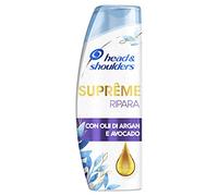 Head & Shoulders Shampoo Antiforfora Suprême Ripara, con Olii di Argan e Avocado, Contro i Danni alla Superficie dei Capelli, per Capelli Morbidi e Liberi dalla Forfora, 225 Ml