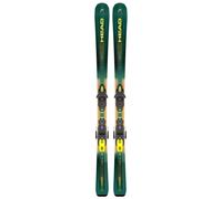 Head - Skis de piste - Discovery 82 Pro AM + Protector Evo PR 11 GW 2027 in Legno - Taglia 170 cm - Verde