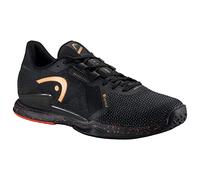 HEAD Sneaker Sprint Pro Sf Uomo, Nero / Arancione, 42.5 EU