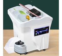Head Spa Equipment - Cascata per spa d'acqua con serbatoio da 55 litri, fumigazione e terapia della luce per una soluzione completa per la cura della testa