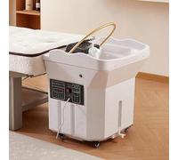 Head Spa Equipment con serbatoio d'acqua da 60 l, lavabo termostatico per shampoo a circolazione d'acqua per saloni e spa, design rimovibile per un facile utilizzo