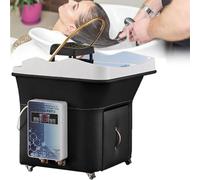 Head Spa Equipment Sink con serbatoio d'acqua da 60 l, lavabo termostatico per shampoo a circolazione dell'acqua per una migliore esperienza di lavaggio della testa