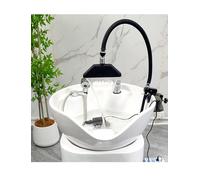 Head Spa Water Outlet With Pump, Head Spa Equipment Frame, 360° Adjustable Direction, Mobile Water Circulation Head Therapy Device, for Hair Salon, Home