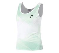 HEAD Spirit II Canottiera Donna - Mint, Bianco, Taglia: L