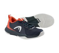 HEAD Sprint Court 4.0 Junior, Scarpe da Ginnastica Unisex-Bambini e Ragazzi, Blu Scuro e Rosso, 39 2/3 EU
