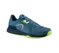 Head Squadra Sprint 3.5 Uomini in Terra Battuta, Scarpe da Bambini Uomo, Blue/Light Green, 40.5 EU