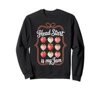 Head Start is My Jam Strawberry Teacher Pre-k Student Funny Felpa