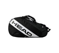 HEAD Stile moderno, leggerezza, resistenza e praticità si incontrano nella BORSA DA PADEL ELITE SUPERCOMBI. Rivisitata con una nuova variante colori, questa capiente borsa ha due scomparti per le racc