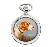 Head Study of a Pointer by Colin Graeme Roe Full Hunter Orologio da tasca