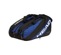 HEAD Team Padel Bag L Borsa Per Racchetta Da Padel-Nero,Argento