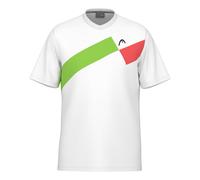 Head Racket Topspin Short Sleeve T-shirt Bianco 2XL Uomo