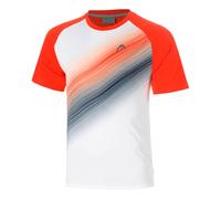 HEAD Topspin Maglietta Uomini - rosso, bianco, Taglia: XS